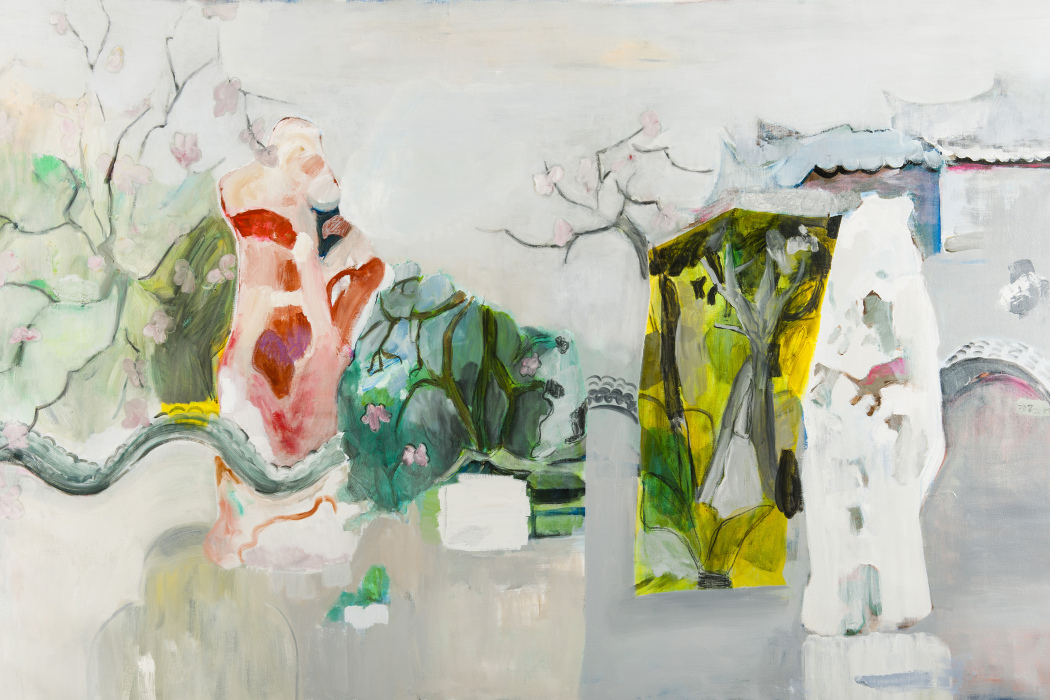 遊園(陸霄虹油畫作品) 遊園(陸霄虹油畫作品)
