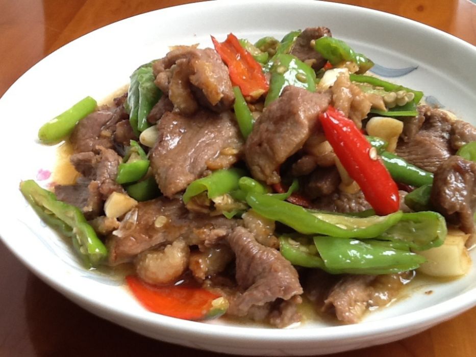 鴨肉炒辣椒 鴨肉炒辣椒