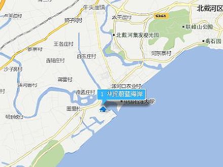 華貿蔚藍海岸位置圖