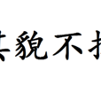 其貌不揚 其貌不揚