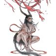人身羊角神 人身羊角神