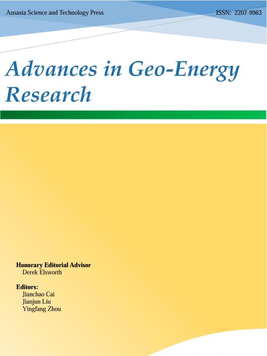 Advances in Geo-Energy Research Advances in Geo-Energy Research