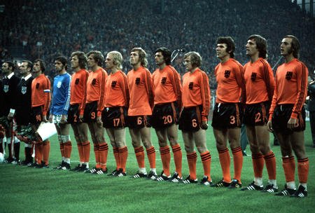 荷蘭隊出戰1974年世界盃陣容