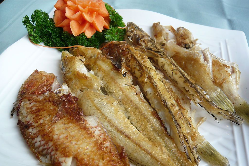 香煎青背魚