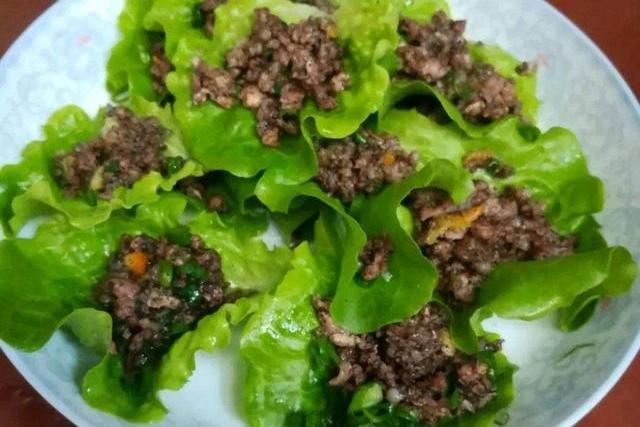 生菜牛肉 生菜牛肉