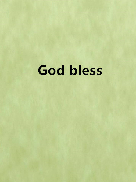 God bless God bless