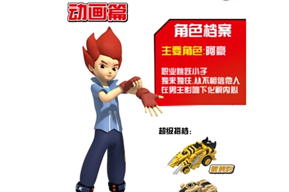 阿豪(國產動畫《跳躍戰士》系列中的角色) 阿豪(國產動畫《跳躍戰士》系列中的角色)