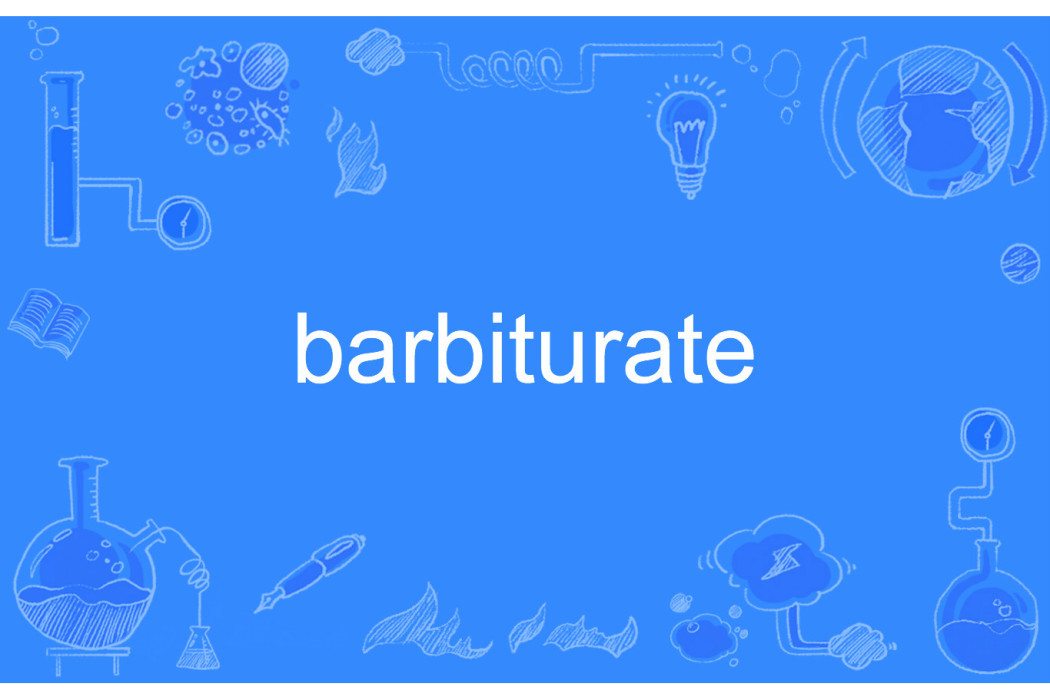 barbiturate barbiturate