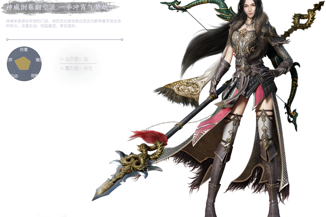 神威(《天涯明月刀》手遊里的門派職業)
