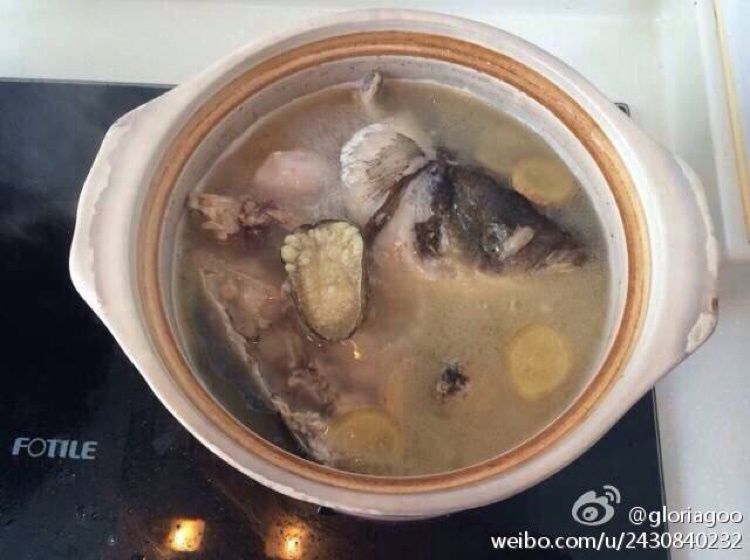 鮑魚魚頭煲 鮑魚魚頭煲