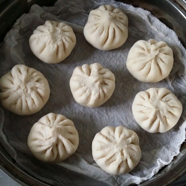 蘆筍鮮蝦包 蘆筍鮮蝦包