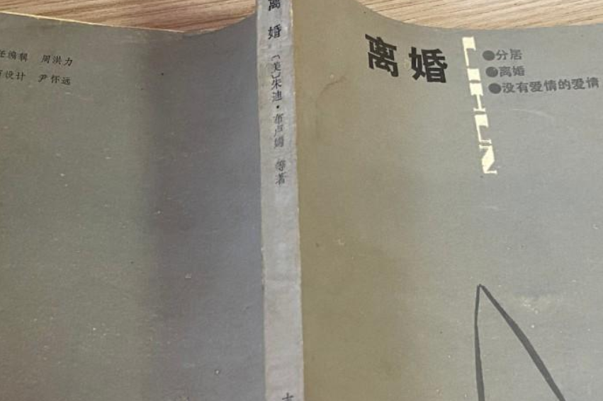 離婚(1985年吉林人民出版社出版圖書) 離婚(1985年吉林人民出版社出版圖書)