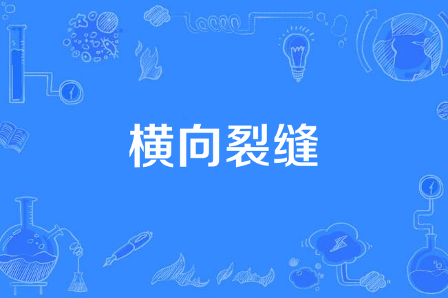 橫向裂縫 橫向裂縫