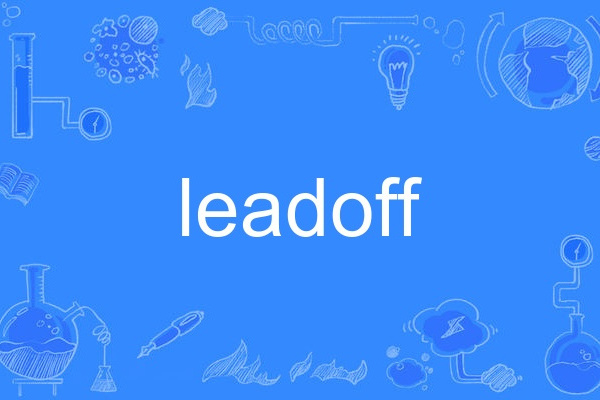 leadoff leadoff