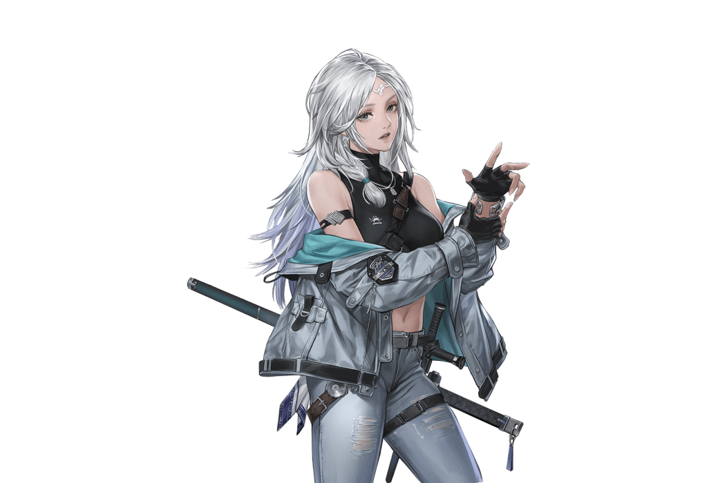 白月(手機遊戲《鋼嵐》中的角色) 白月(手機遊戲《鋼嵐》中的角色)