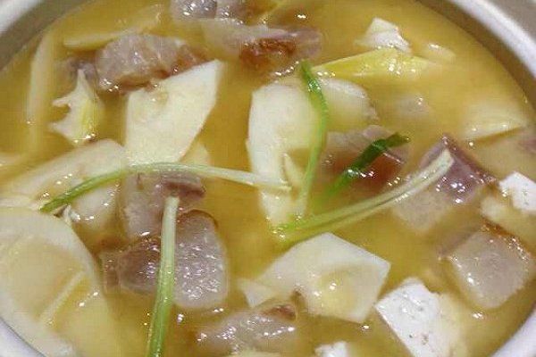 冬筍豆腐煲