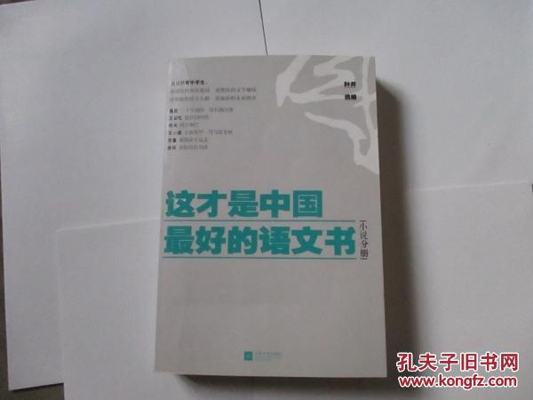 這才是中國最好的語文書：小說分冊