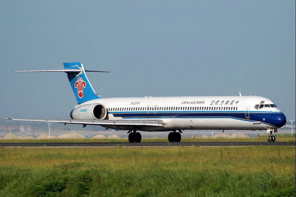 中國南方航空的MD-90
