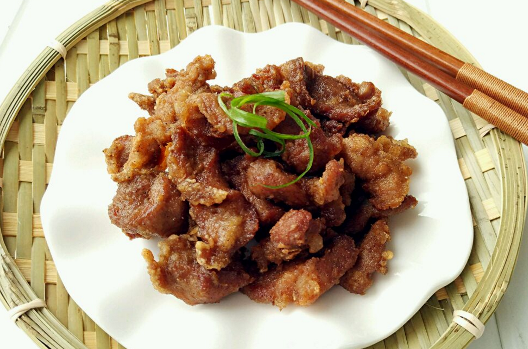 炸梅花肉 炸梅花肉