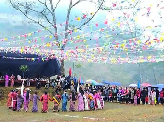 2019年2月墨脫鎮墨脫村舉行第八屆“達羌”民俗文化節