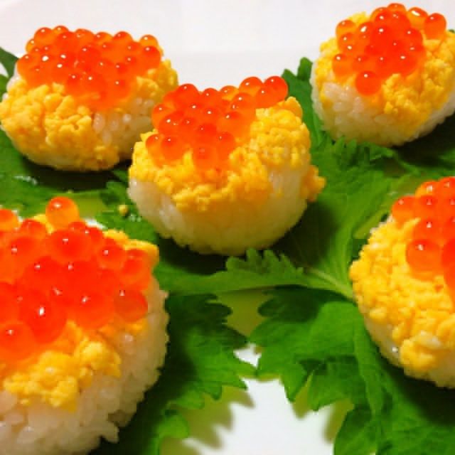 鮭魚子壽司 鮭魚子壽司