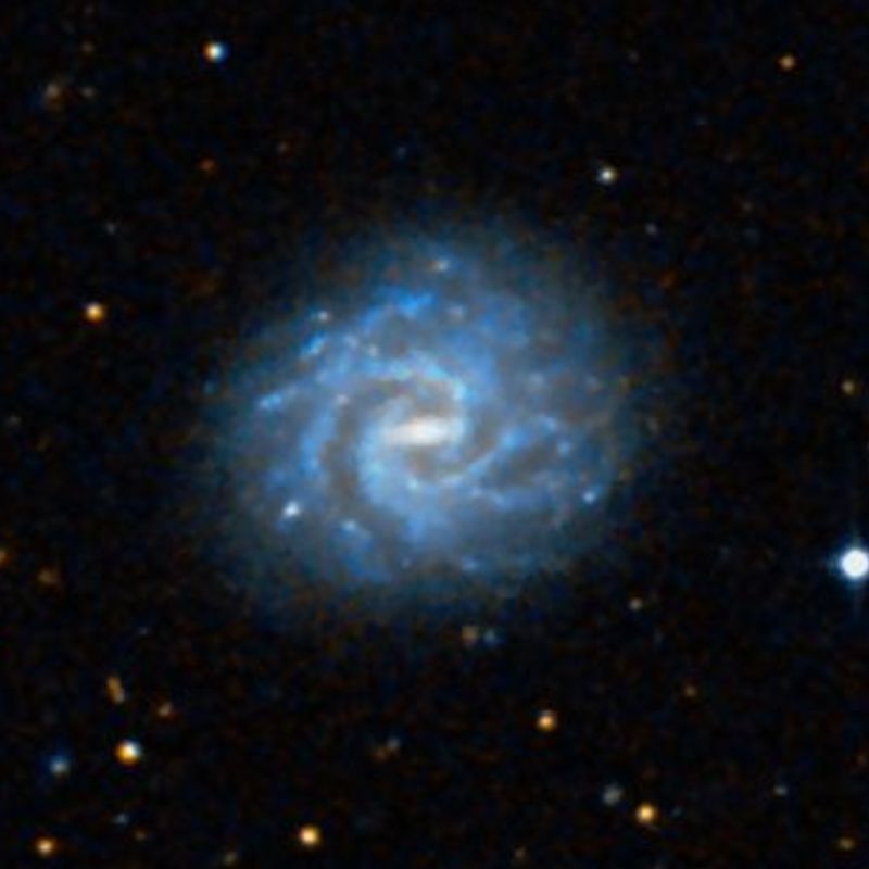 NGC 3346 DSS2 彩色圖