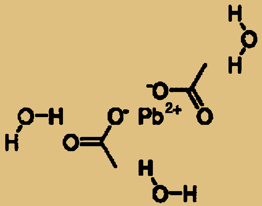 醋酸鉛分子結構