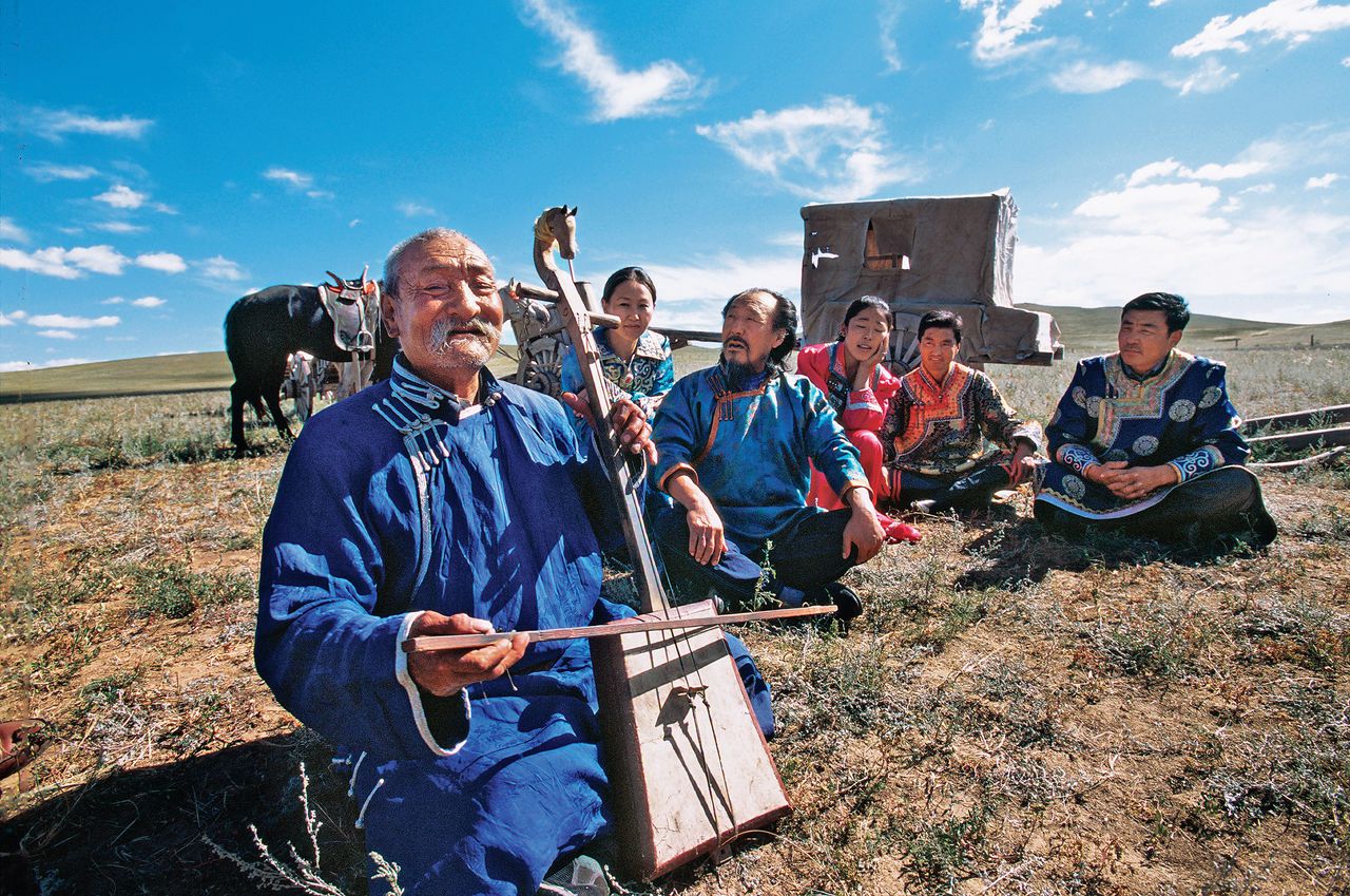 蒙古族馬頭琴
