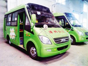 漳州公交B13路小型公車