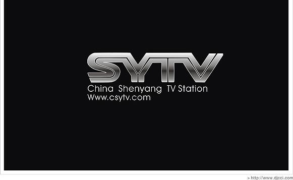 瀋陽廣播電視台SYTV雙線美術字