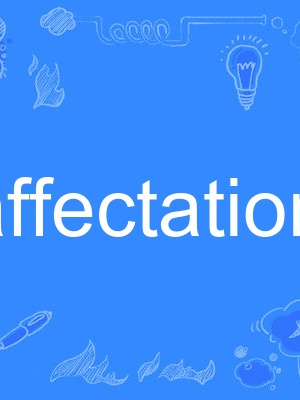 affectation affectation