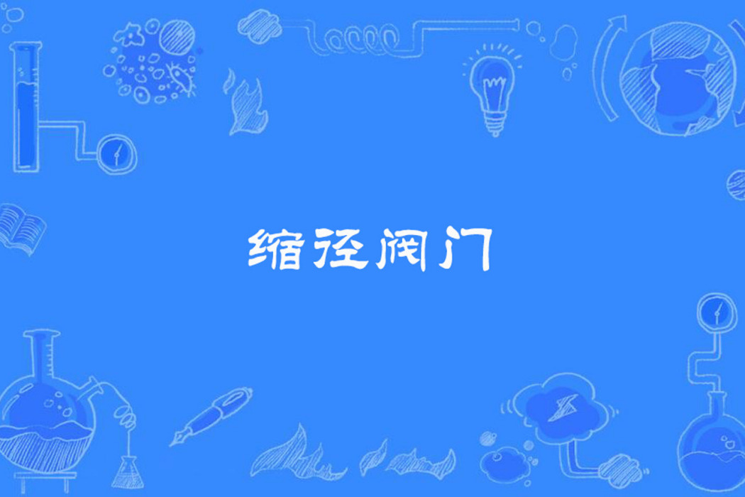 縮徑閥門