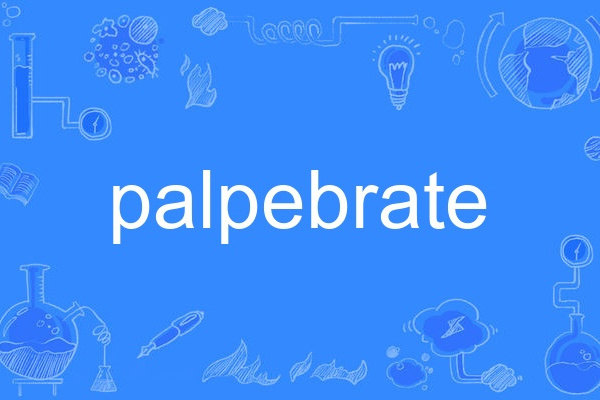 palpebrate palpebrate