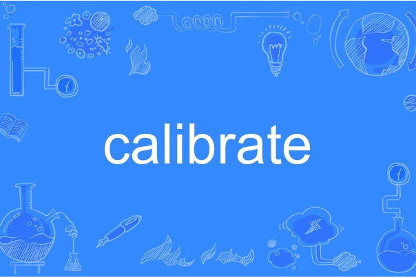 calibrate calibrate