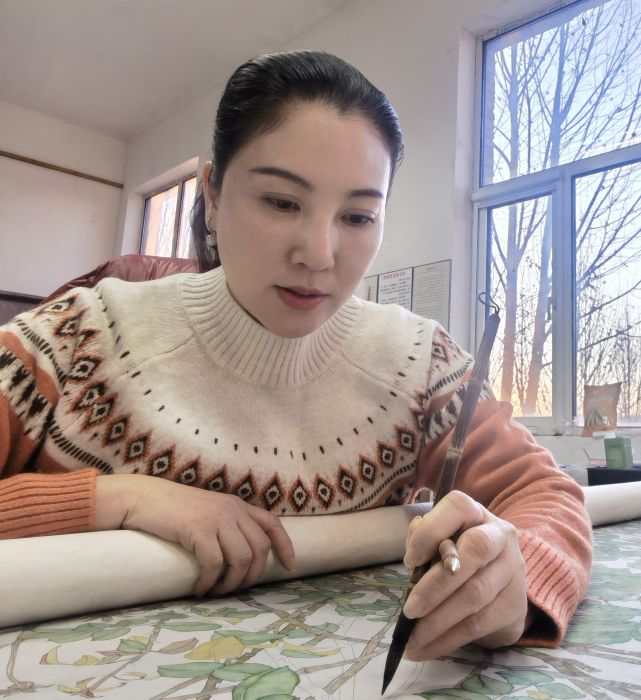 林雪(中國工筆畫學會會員) 林雪(中國工筆畫學會會員)