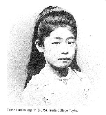 8歲的津田梅子