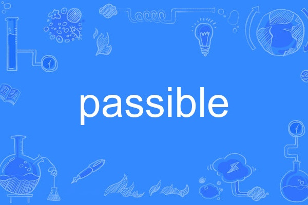 passible passible