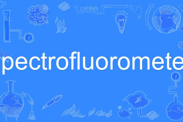 spectrofluorometer spectrofluorometer