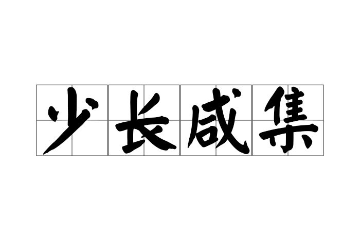 少長鹹集(形容年長和年少者齊聚一堂)