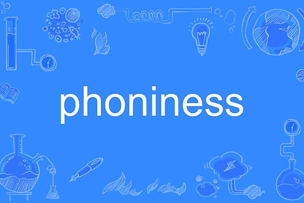 phoniness phoniness