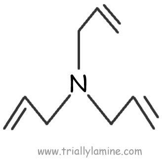 三烯丙基胺 結構式