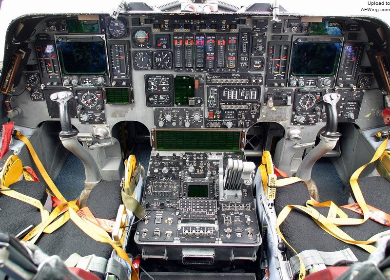 B-1B駕駛艙儀表
