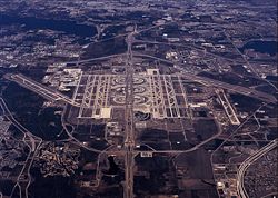 達拉斯—沃思堡國際機場空中俯視