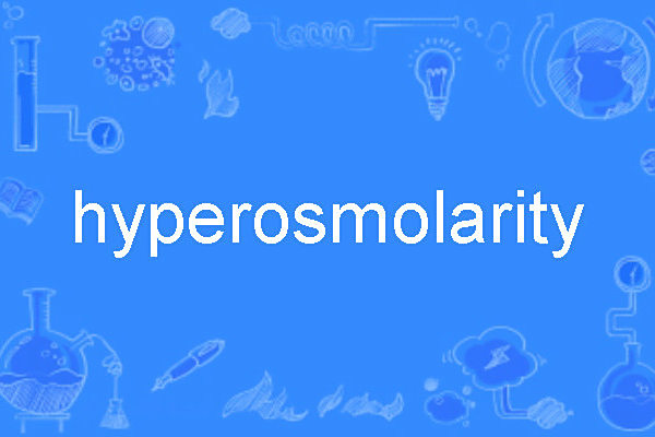 hyperosmolarity