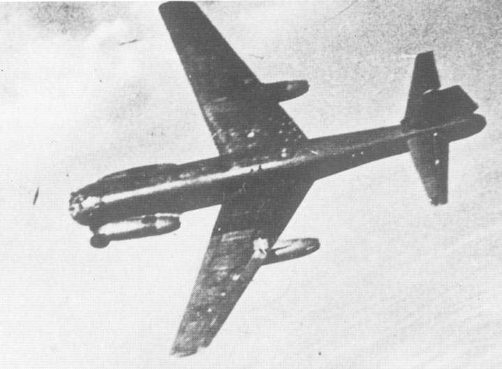 德國JU-287前掠翼重型轟炸機