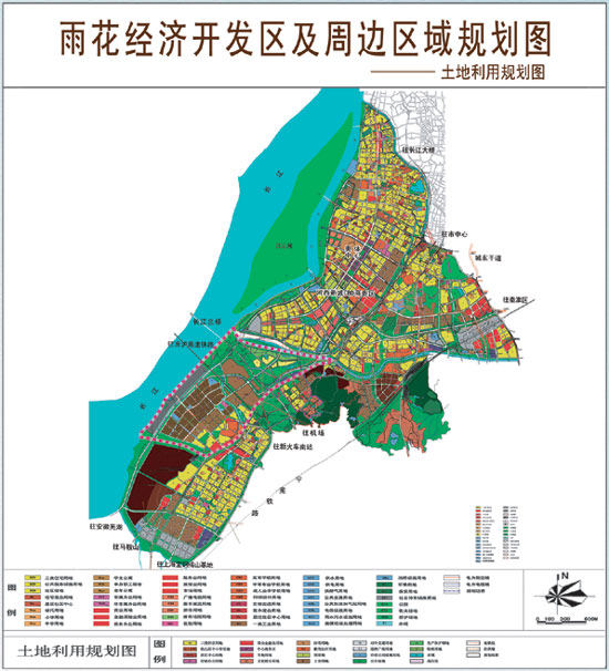 南京雨花經濟開發區規劃圖