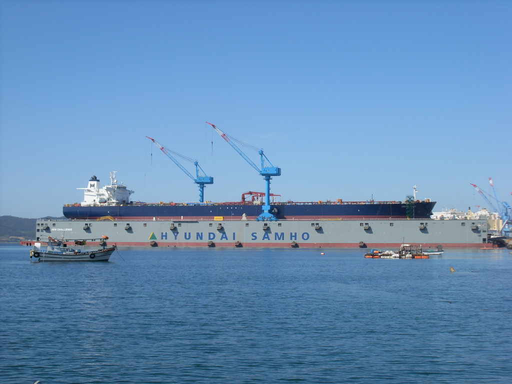韓國三湖現代造船廠
