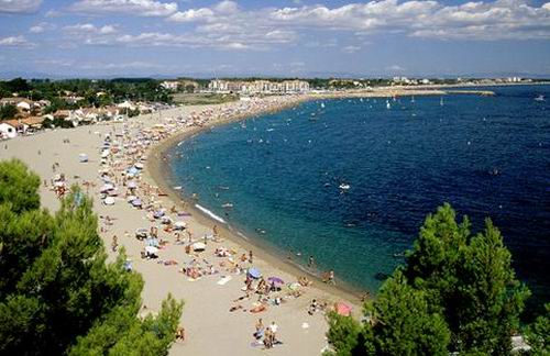 法國Argeles Sur Mer藍旗海灘