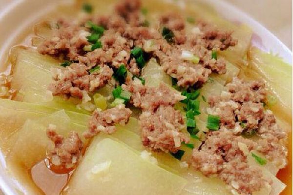 蒸肉末冬瓜