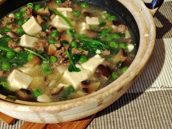 肉糜豆腐煲 肉糜豆腐煲